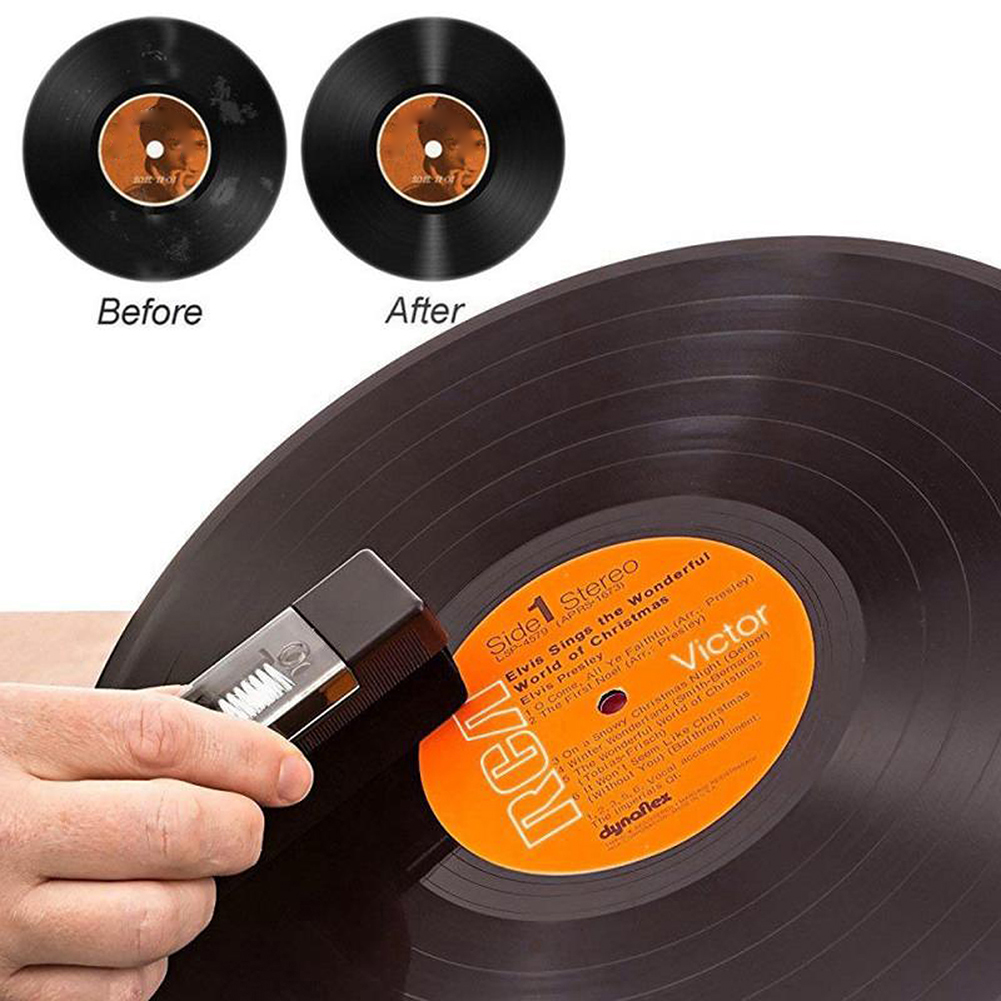 แปรงทำความสะอาดฝุ่นไวนิลป้องกั - Vinyl Record Cleaner บทวิจารณ์และราคา