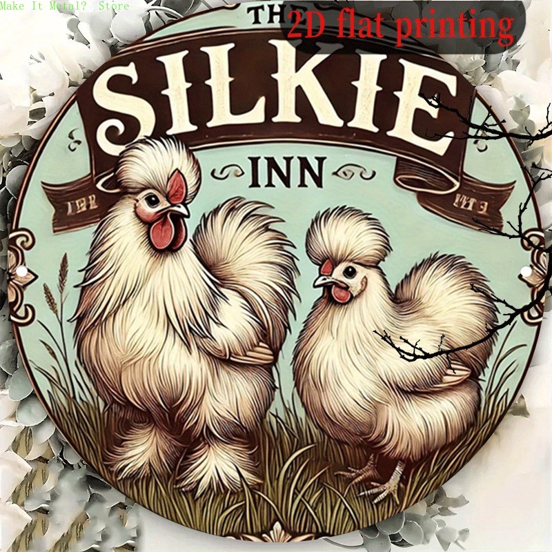ป้ายโลหะทรงกลมลายวินเทจ The Si - Vintage Collectible Plates บทวิจารณ์และราคา