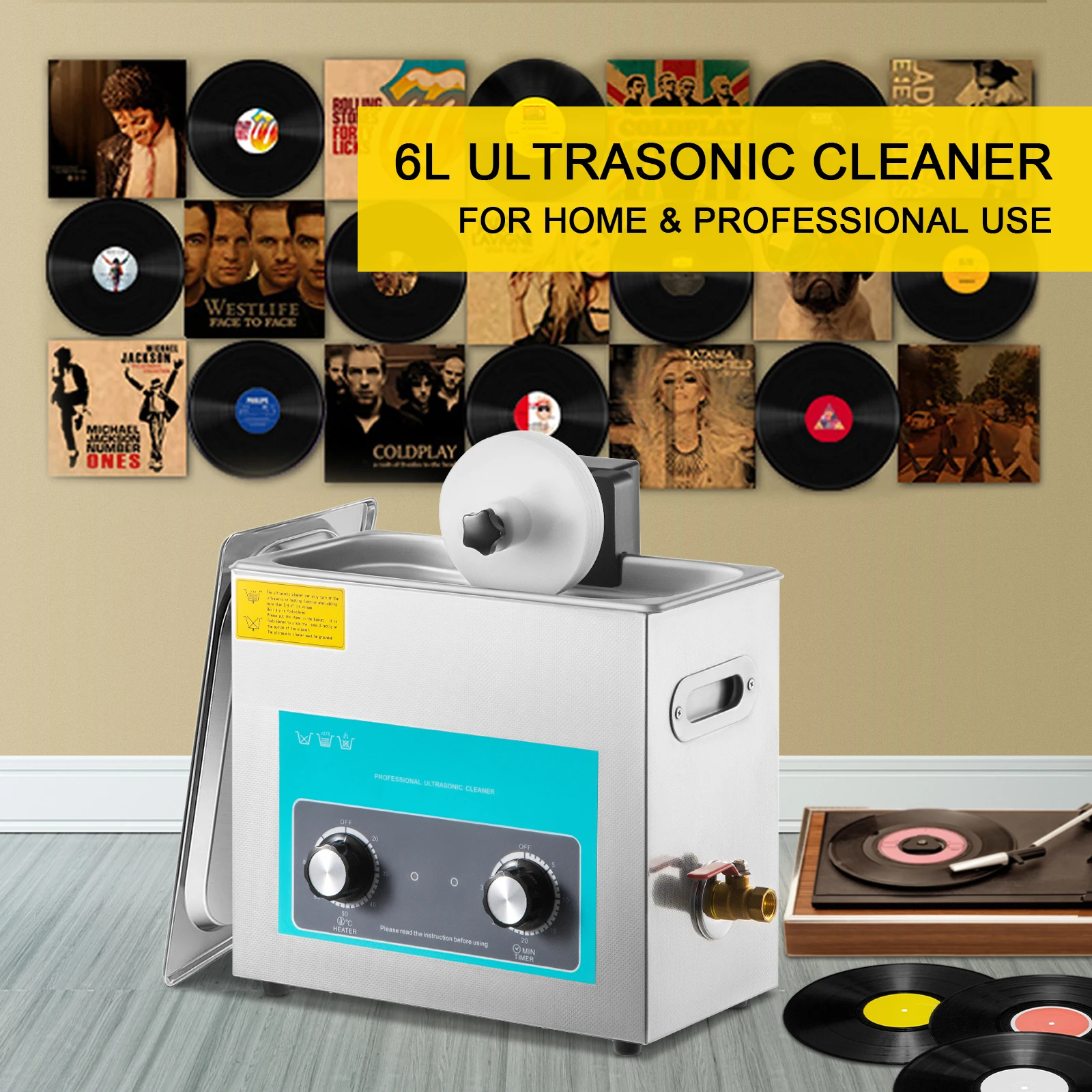 เครื่องทำความสะอาดแผ่นเสียงไวน - Vinyl Record Cleaner บทวิจารณ์และราคา