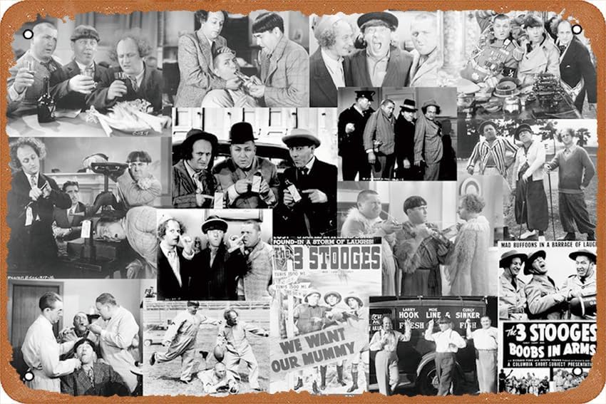 ชุดป้ายโลหะตกแต่งผนัง ทรี สตูจ - Vintage Collectible Posters บทวิจารณ์และราคา