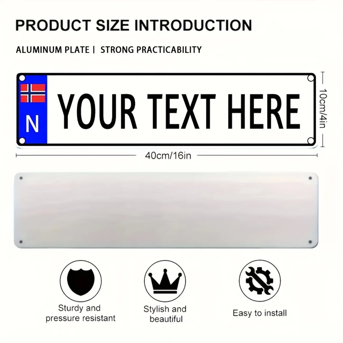 ป้ายโลหะวินเทจแบบกำหนดเอง สไตล - Vintage Collectible Plates บทวิจารณ์และราคา