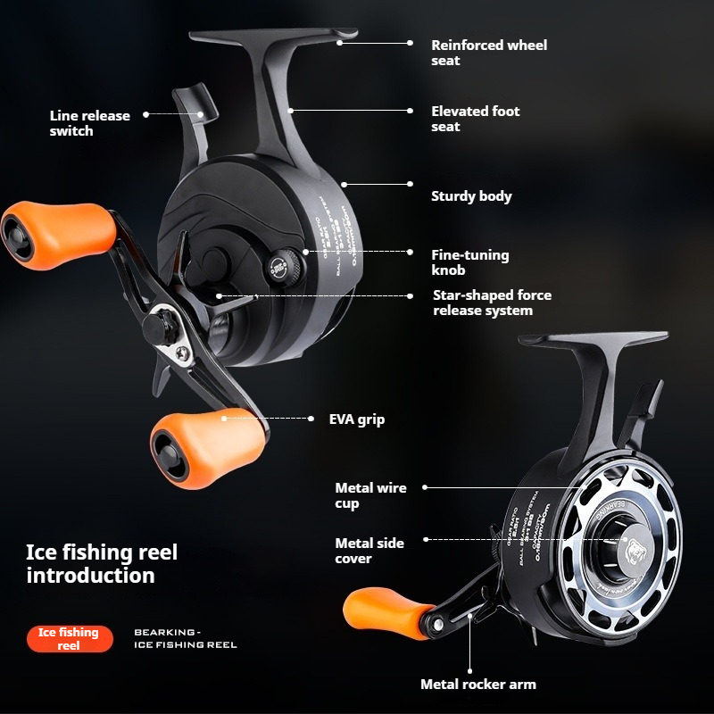รอกตกปลาน้ำแข็งในฤดูหนาว รอกสป - Developing Tank Reel บทวิจารณ์และราคา
