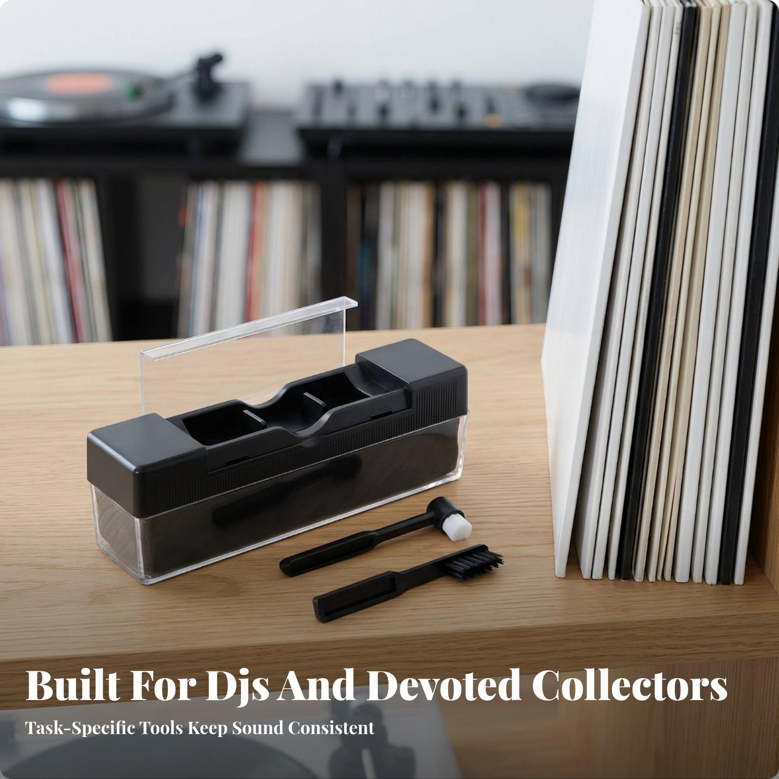 ชุดแปรงทำความสะอาดแผ่นเสียงไวน - Vinyl Record Cleaner บทวิจารณ์และราคา