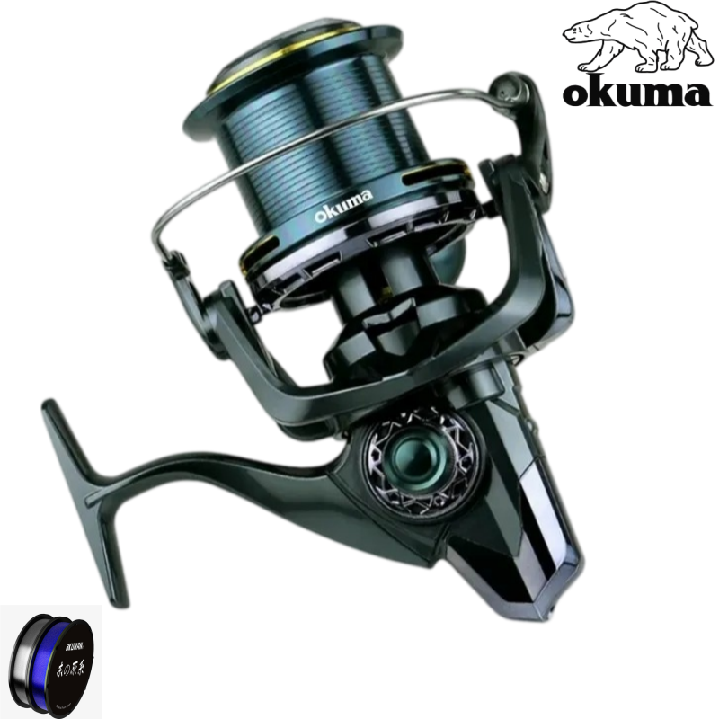 รอกสปินนิ่ง OKUMA ทำจากโลหะทั้ - Developing Tank Reel บทวิจารณ์และราคา